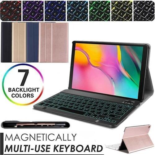 Backlight Wireless Keyboard Cover For iPad mini 1 2 3 7.9 inch PU Leather Flip Stand Case For iPad mini 1 2 3 7.9" Keyboard Case