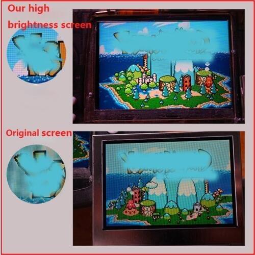 10 Levels High Brightness IPS LCD Screen for Nintendo Game Boy Advance GBA Game Console Backlight Adjustable Screen Repair Parts