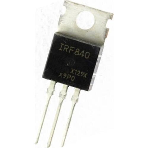 10Pcs IRF840N IRF840 N-channel MOSFET TO-220 IR Transistor 8A 500V