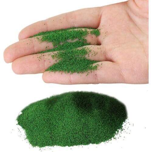 50g/100g Miniature Scenery 0.5mm Green Tree Granules Powder Grass Powder Railway Layout Accessories HQ3620