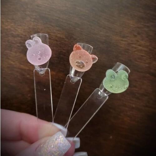 50Pcs Kawaii 3D Charms (Gummy) Case Included - 3D Kawaii Charms (Soft) Flatback Charms for Slime or Decoden - Cute Resin Kawaii