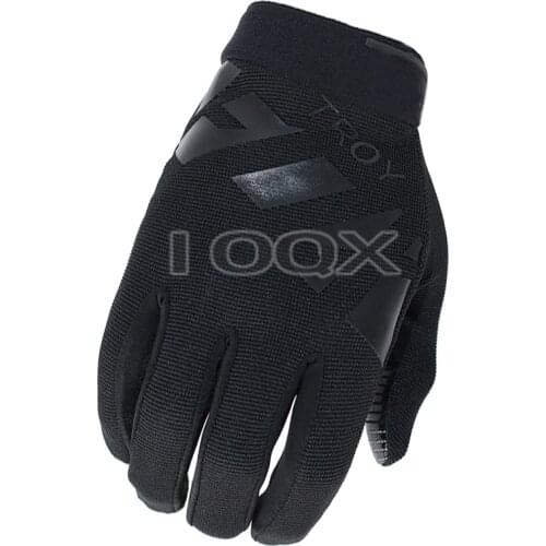 TROY Fox Mens Ranger Gloves Racing Mountain Bike BMX MTX MTB Black