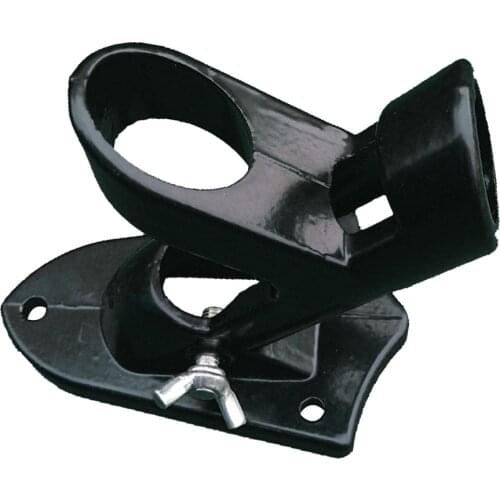 Flag Pole Holder DUAL-POSITION Wall Mount Bracket Lightweight UNIVERSAL