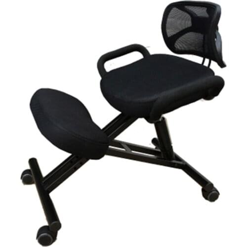 Ergonomic Kneeling Chair Adjustable Kneeling Stool Thick Comfortable Cushions for Office Home Computer chair Mesh chair
