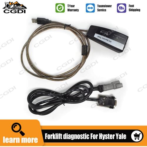 For Hyster Yale Forklift diagnostic tool Ifak Can Usb Interface with Hyster Yale PC Servicel Tool V4.94