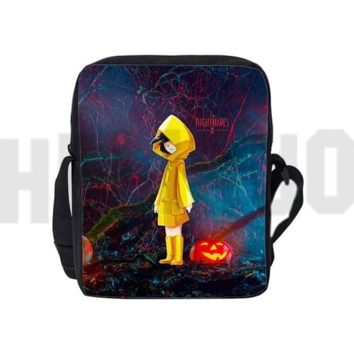 Little Nightmares 2 Shoulderbag Children 2021 Game Cartoon School Bag Teenager Kawaii Bags Boys Girls Notebook Bag Women Handbag