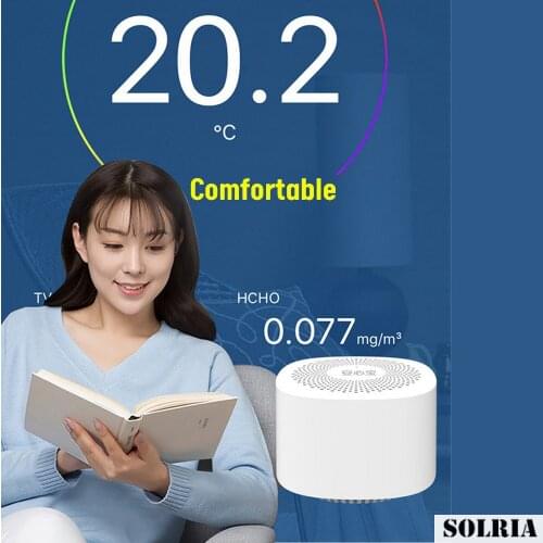 Multifunction High Sensitive Air Quality Tester Phone APP Monitor Carbon Dioxide CO2 Formaldehyde TVOC Monitor Detector