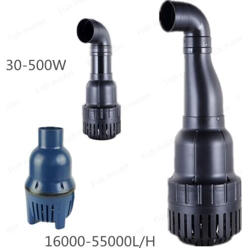 High-power fish pond circulating water pump. Koi fish pond farm pumping filtration submersible pump.Fountain pool drainage pump