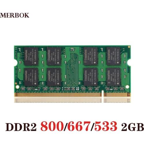 PC2-6400 DDR2 800 2/1GB 1.8V Laptop Memory Ram SO-DIMM 200PIN DDR2 667 533 MHz PC2 5300 4200 For Notebook Sodimm Memoria Non ECC