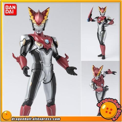 Original BANDAI SPIRITS Tamashii Nations S.H. Figuarts / SHF Action Figure - Ultraman Rosso Flame