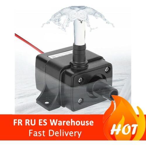 Ultra Quiet Flow Rate Waterproof Pump Brushless Motor Submersible Pool Water Pump Solar RF/USB