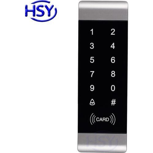 Touch Keypad Standalone Access Controller RFID Proximity EM Card Keyfobs Keyboard Single Door Access Control syste