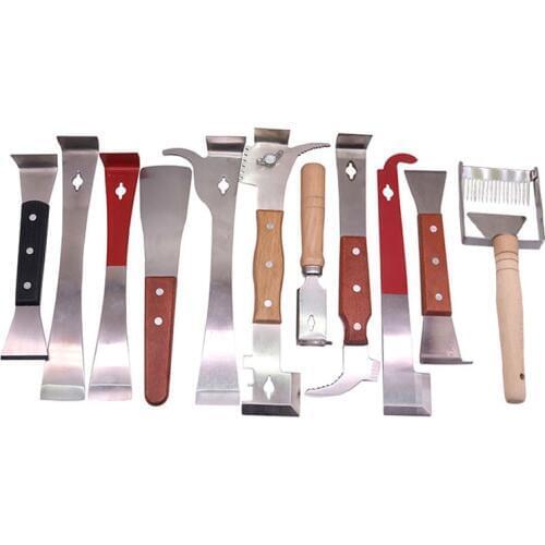 1 pcs Standard scraper Stainless steel Bee pollen shovel Apiary Suit beekeeper Beekeeping tools Honey Bee Hives equipment