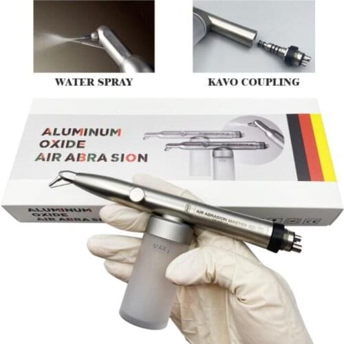 Dental Air Polisher Abrasion Sandblasting with water spray with kavo coupling 2in1sandblaster teeth whitening pen
