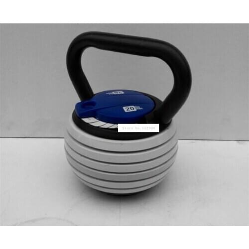 YEJ-002 20 Pounds Cast Iron Kettle Bell Adjustable Weight Competitive Kettlebell Exercise Body Shaping Indoor Fitness Equipment