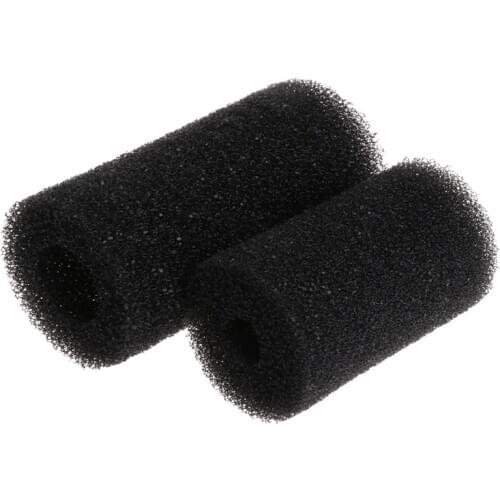 5 Pcs Sponge Aquarium Filter Protector Cover For Fish Tank Inlet Pond Black Foam Q0KA