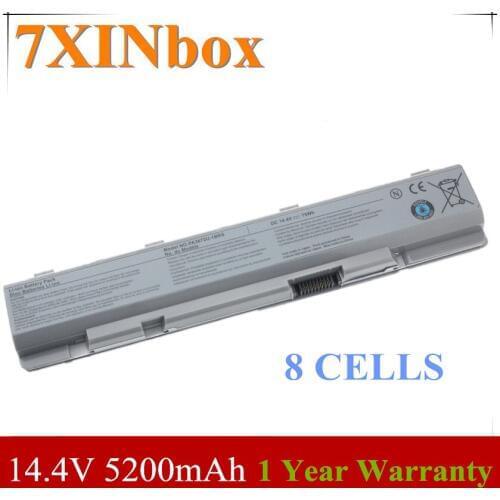 7XINbox 14.4V 5200mAh 8 CELLS Laptop Battery PA3672U-1BRS For TOSHIBA Satellite E100 E105 E105-S1402 E105-S1602 E105-S1802