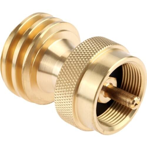 Steak Saver Gas Grill Adapter Converter 1 LB Propane Gas Disposable Small Bottle Grill For Cookouts, Barbecue Campers