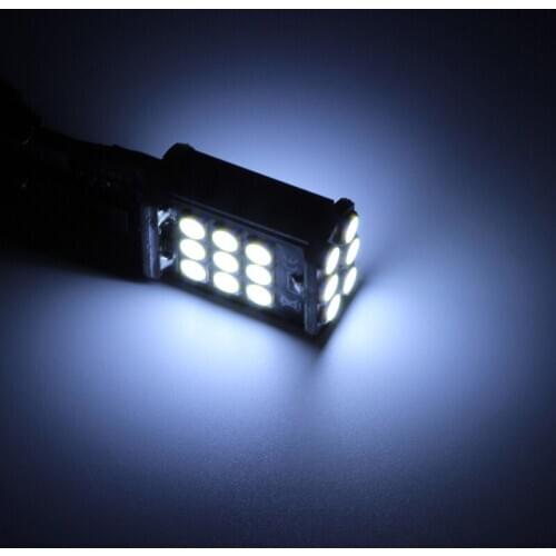 Car Turn Signal High-power Automatic Bulb White 12V Car Reverse Backlight T15-4014-45SMD Turn Signal Light LED Heat Dissipation