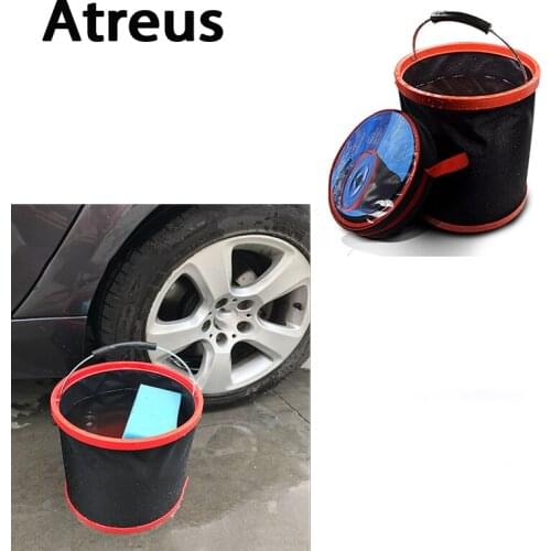 Atreus Car styling wash supplies Storage bucket trunk luggage For BMW e46 e39 e36 Audi a4 b6 a3 a6 c5 Renault duster Lada granta