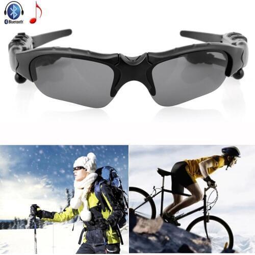 Wireless Headphone Bluetooth Sunglasses Headset Stereo Cycling Driving Earphone For iPhone Samsung Motorola Lenovo LG HTC Tablet