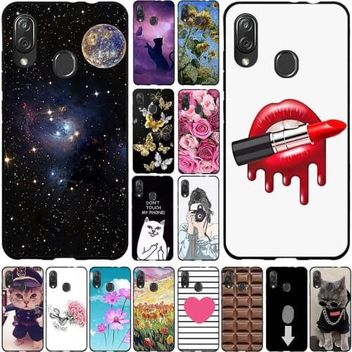 Phone Cases For ZTE Blade V10 Vita Case Silicone Soft TPU Back Cover For ZTE V10 Vita 6.26" Case Flower Anime Cool Bumper Shell