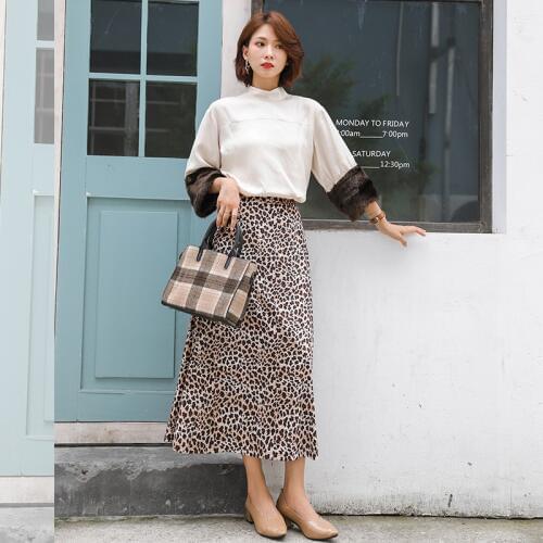 Free Shipping 2019 XS-10XL Fashion Long Maxi A-line Skirts For Women Elastic Waist Winter Customzied Velour Leopard Velvet Skirt