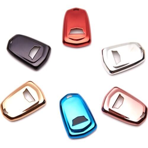 For Cadillac Escalade TPU Car Key Cover Case For Cadillac ATS ATS-L CT6 CTS DTS XT5 ESV XLS SRX STS XTS ELR Car Accessories