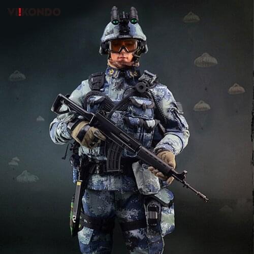 ViiKONDO 1/6 PLAAF of chinese Forces Male Solider Action Figure Military Model Dolls Collection Militarytoys for adult gift