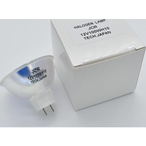 JCR12V-100WB Fiber Optic Halogen Light Bulb JCR 12V 100W Olyumpus LG-PS2 Microscope Cold Light Source Lamp 12V100W