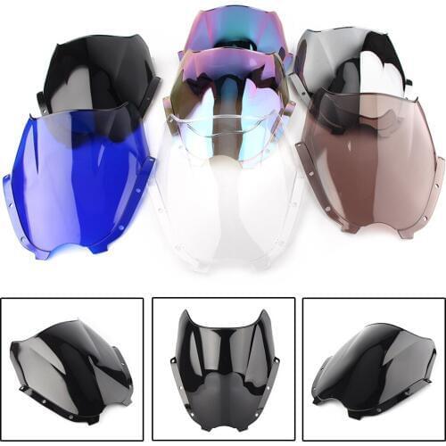 Motorcycle Windshield Windscreen Double Bubble For Hyosung GT125 GT250R 2005-2012 & For GT650R ATK GT250R UM V2S-250R V2S-650R