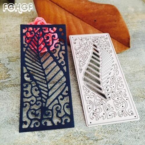 Leaves Frame Metal Cutting Dies for scrapbooking Stencils for Craft Paper DIY Scrapbook new dies Cut Template