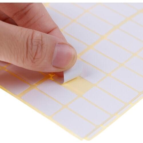 1680pcs A Lot 10*20mm Blank White Sticker Labels Small Paper Adhesive Label Stickers Writable Note Sticker Tag Crafts New