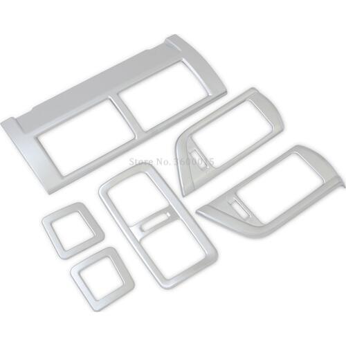 For Toyota Camry 2015 2016 2017 ABS Matte Air Condition Vent Outlet Cover Trim Interior Accessories Decoration Frame Car Styling