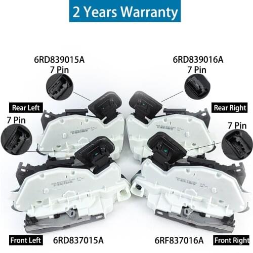 Door Lock Latch Actuator Driver Side 5K1837015C 6RD837015A for VW Golf MK6 MK7 Passat B7 Polo Skoda Yeti
