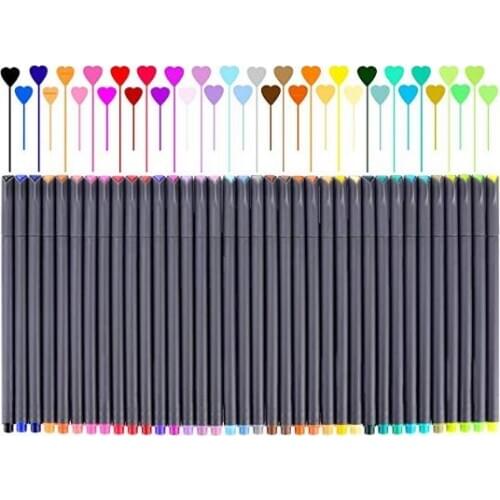 Gift Stationery Planner Pen Fineliner Drawing Marker Journaling Writing Take Note Pens School Sketching Art Office Supply 0.4mm