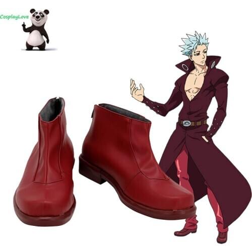 The Seven Deadly Sins: Revival Of The Commandments Nanatsu No Taizai Season 2 Ban Cosplay Shoes
