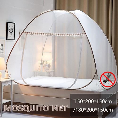 Folding Mosquito Net Canopy With Bracket Bed Tent for Adult Girls Room Decoration Tent Bed Curtain With Frame Home Bedroom Decor
