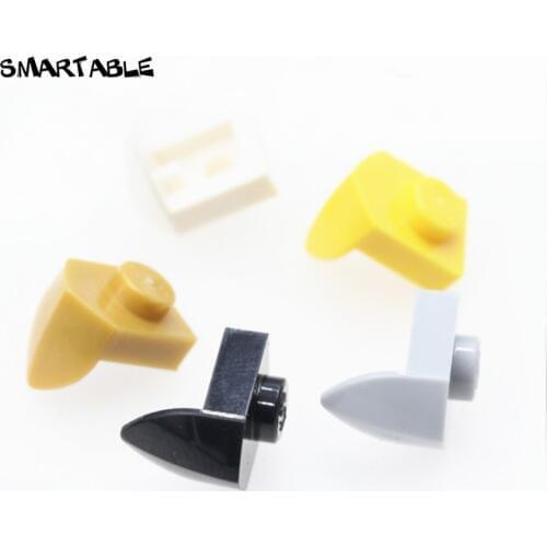 Smartable Plate Special 1x1 with Sharp Corner Tooth Claw Building Blocks MOC Parts Toys For Kids Compatible 15070 100pcs/lot