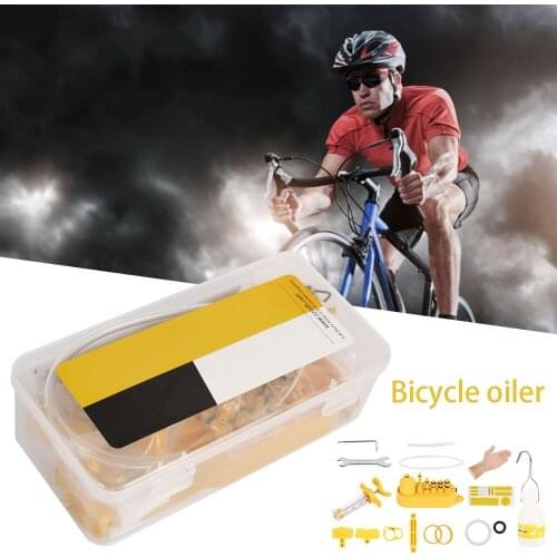 Universal Bicycle Hydraulic Disc Brake Bleed Kit For Shimano Tektro Magura Hayes Mula Sram Avid Giant Nutt Bike Oil Brake Tools