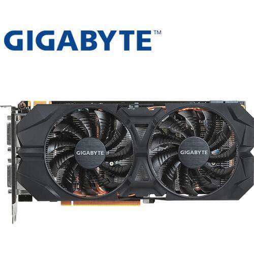 GIGABYTE Graphics Card Original GTX 960 4GB 128Bit GDDR5 Video Cards for nVIDIA VGA Cards Geforce GTX960 Hdmi Dvi game Used