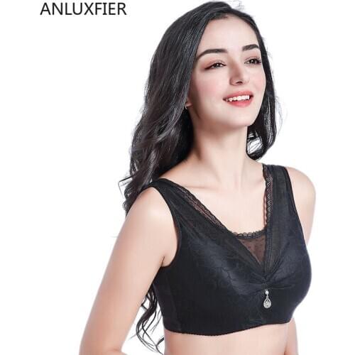 X9033 Mastectomy Bras Super Soft Comfortable Mastectomy Bra 75-95ABC Artificial Breasts Bra with Pockets Push Up Bra