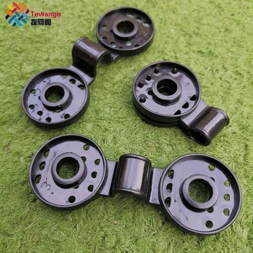 Tewango 100/200/500Pcs-Pack Greenhouse Film Clip Shade Sails Privacy Screen Fence Instant Grommet Canvas Tarp Hang Clip Garden