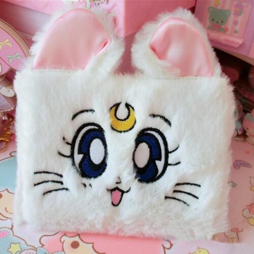 1 Pc Cartoon Wet Bag Reusable Bag for Mama Cloth Pads Menstrual Pad Sanitary Pads Bags Also Can Be Coin Makeup Bag Makeup Tool