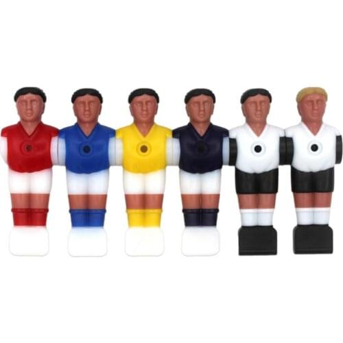 1PCS Rod Foosball Soccer Table Football Men Player Replacement Parts Mini Humanoid Plastic Doll Table Football Machine Accessory