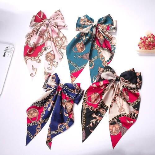1Pc Grosgrain Ribbon Big Hair Bows With Clip For Girls Hair Clips Hairpins Barrettes Headwear Women Hair Accessories