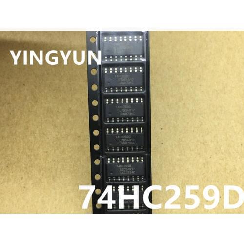 10pcs/lot 74HC259 74HC259D SOP-16 New original