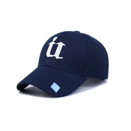 2020 embroidered U-shaped letter baseball cap pure cotton fashion mens and womens common hat outdoor sports hat