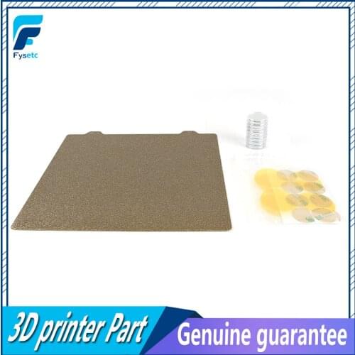 220X220mm Double Sided Textured PEI Spring Steel Sheet + Magnet Coming Magnetic Hot Bed Build Plate For Ender-5 Anet A8