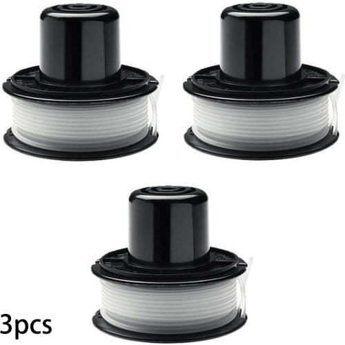 3PCS Trimmer Heads For Black & Decker A6226 Bump Feed Spool GL250 GL310 GL360